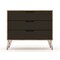 Manhattan Comfort Rockefeller Dresser, Nature and Textured Grey 103GMC7 - alternate 1